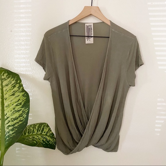 Free People Tops - Free People | Hoffman Surplice Tee